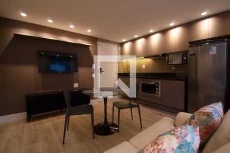 Sala de apartamento à venda com 1 quarto, 34m² em Pinheiros, São Paulo