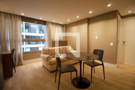 Sala de apartamento à venda com 1 quarto, 34m² em Pinheiros, São Paulo
