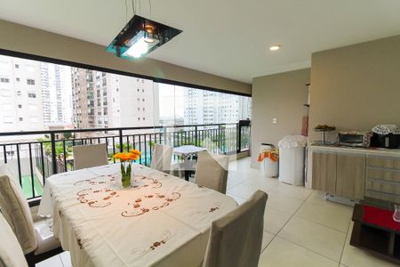 Varanda Sala de apartamento para alugar com 3 quartos, 122m² em Brás, São Paulo