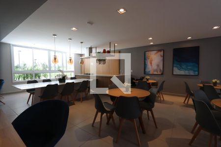 Apartamento para alugar com 38m², 2 quartos e 1 vagaÁrea comum - Salão de festas