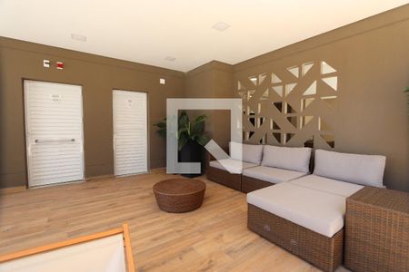 Apartamento para alugar com 38m², 2 quartos e 1 vagaÁrea comum - Lobby da piscina