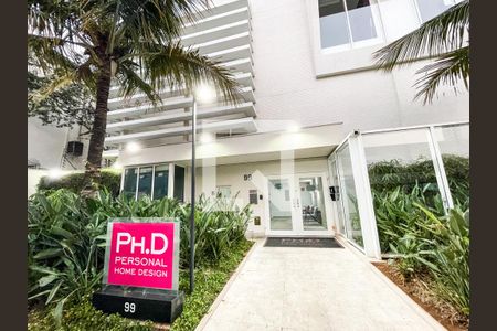 Apartamento para alugar com 45m², 1 quarto e 1 vagaFachada