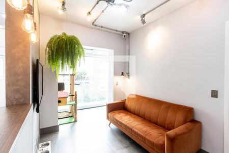 Sala de apartamento para alugar com 1 quarto, 45m² em Várzea da Barra Funda, São Paulo