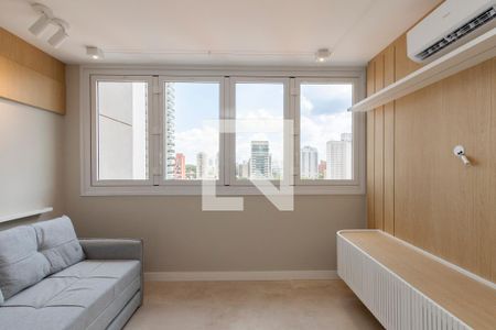 Sala/ Cozinha de apartamento à venda com 1 quarto, 38m² em Vila Sao Francisco, São Paulo