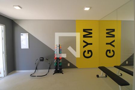 Apartamento para alugar com 34m², 1 quarto e sem vagaAcademia