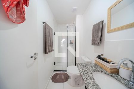 Banheiro de kitnet/studio à venda com 1 quarto, 24m² em Consolação, São Paulo