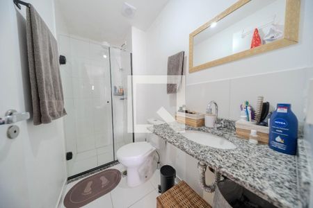 Banheiro de kitnet/studio à venda com 1 quarto, 24m² em Consolação, São Paulo