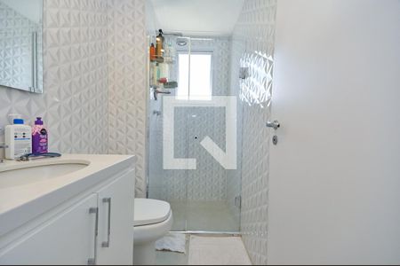 Apartamento para alugar com 136m², 3 quartos e 2 vagasBanheiro do quarto 2 Suíte