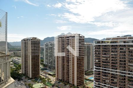Vista Área Gourmet de apartamento para alugar com 3 quartos, 156m² em Barra da Tijuca, Rio de Janeiro