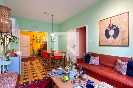 Sala de apartamento à venda com 3 quartos, 94m² em Botafogo, Rio de Janeiro