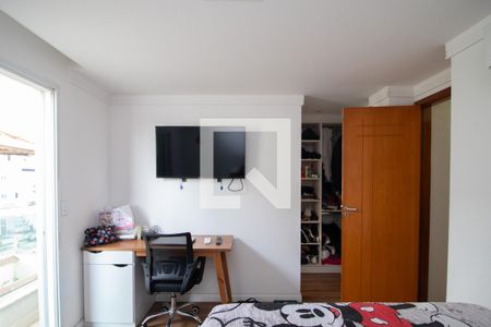 Quarto 1 Suite de casa de condomínio à venda com 3 quartos, 115m² em Parque Vitoria, São Paulo