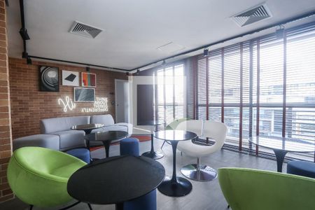 Studio para alugar com 22m², 1 quarto e sem vaga Studio para alugar com 22m², 1 quarto e sem vagaÁrea comum - Salão de festas