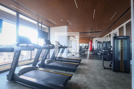 Studio para alugar com 22m², 1 quarto e sem vaga Studio para alugar com 22m², 1 quarto e sem vagaÁrea comum - Academia