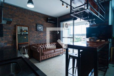 Studio para alugar com 33m², 1 quarto e 1 vaga Studio para alugar com 33m², 1 quarto e 1 vagaCozinha