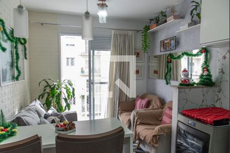 Sala/cozinha de apartamento à venda com 2 quartos, 35m² em Cambuci, São Paulo