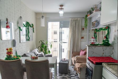 Sala/cozinha de apartamento à venda com 2 quartos, 35m² em Cambuci, São Paulo