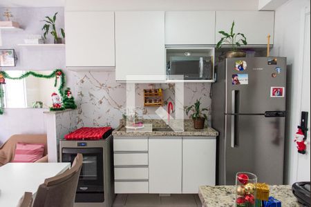 Sala/cozinha de apartamento à venda com 2 quartos, 35m² em Cambuci, São Paulo