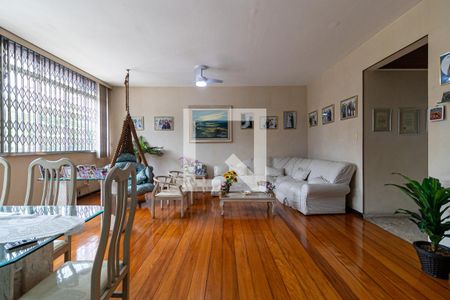 Sala de apartamento à venda com 3 quartos, 115m² em Tijuca, Rio de Janeiro