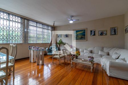 Sala de apartamento à venda com 3 quartos, 115m² em Tijuca, Rio de Janeiro
