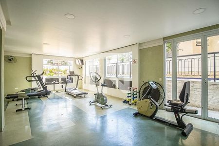 Apartamento para alugar com 136m², 3 quartos e 2 vagasÁrea comum - Academia