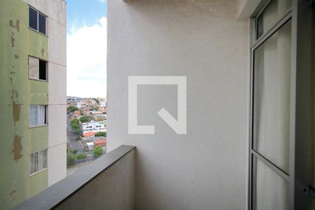 Varanda de apartamento à venda com 2 quartos, 52m² em Ipiranga, Belo Horizonte