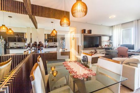 Sala de Jantar de apartamento à venda com 2 quartos, 73m² em Jardim Tupanci, Barueri