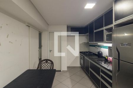 Cozinha de apartamento à venda com 1 quarto, 50m² em República, São Paulo