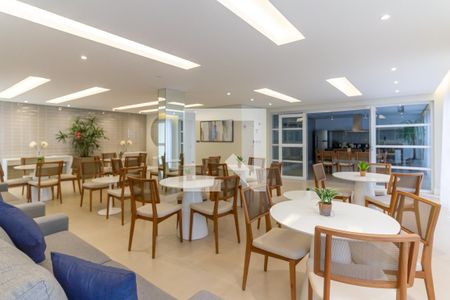 Apartamento à venda com 34m², 2 quartos e sem vagaÁrea comum - Salão de festas