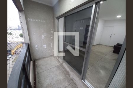 Varanda Sala/Quarto de apartamento para alugar com 1 quarto, 69m² em Centro, São Vicente