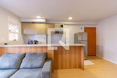 Sala de apartamento para alugar com 2 quartos, 55m² em Olaria, Canoas