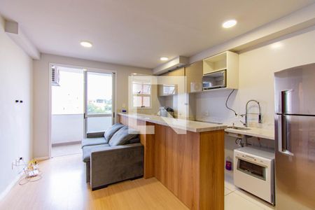 Sala de apartamento para alugar com 2 quartos, 55m² em Olaria, Canoas