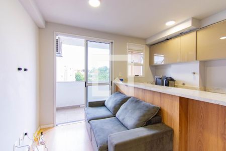 Sala de apartamento para alugar com 2 quartos, 55m² em Olaria, Canoas