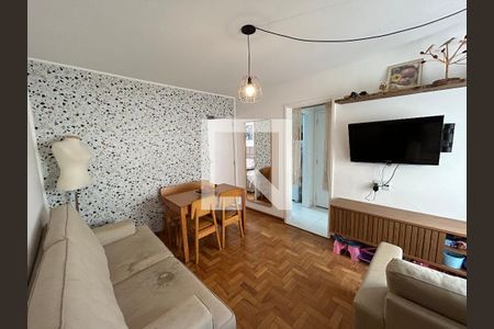 Sala de apartamento à venda com 1 quarto, 42m² em Pompeia, São Paulo