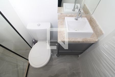 Banheiro de apartamento para alugar com 1 quarto, 33m² em Vila Dom Pedro Ii, São Paulo