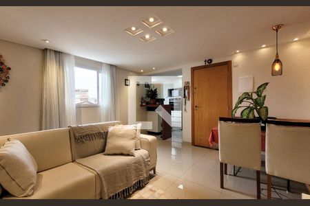 Sala de apartamento à venda com 2 quartos, 126m² em Parque Capuava, Santo André