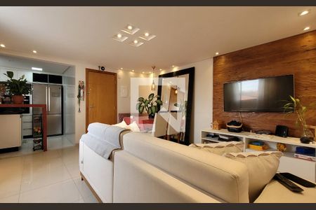 Sala de apartamento à venda com 2 quartos, 126m² em Parque Capuava, Santo André