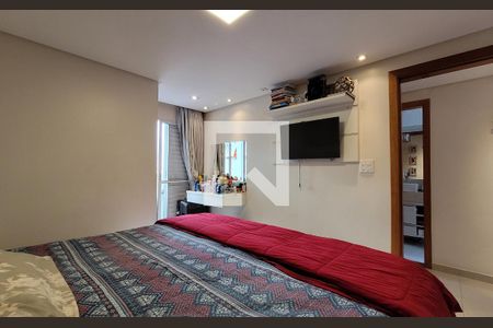 Suíte de apartamento à venda com 2 quartos, 126m² em Parque Capuava, Santo André