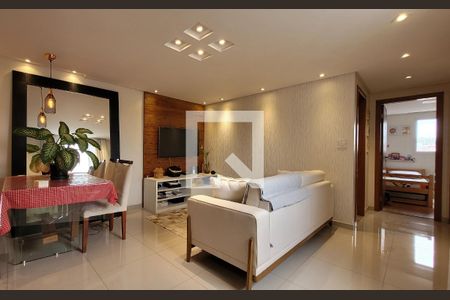 Sala de apartamento à venda com 2 quartos, 126m² em Parque Capuava, Santo André