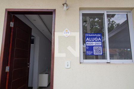 Casa de condomínio para alugar com 48m², 2 quartos e 2 vagasFachada/Plaquinha