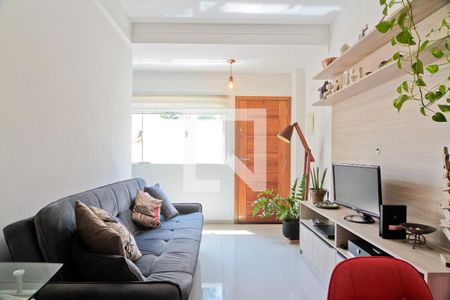 Casa de condomínio à venda com 86m², 2 quartos e 2 vagasSala