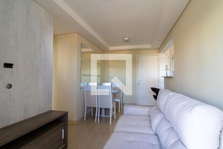 Sala de apartamento para alugar com 2 quartos, 60m² em Vila Rossi Borghi E Siqueira, Campinas