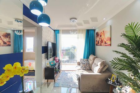 Sala de apartamento para alugar com 2 quartos, 46m² em Parque São Lourenço, São Paulo