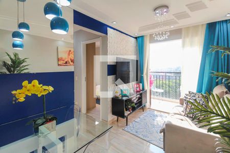 Sala de apartamento para alugar com 2 quartos, 46m² em Parque São Lourenço, São Paulo