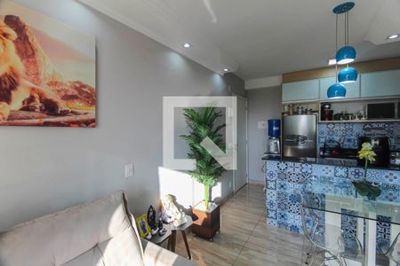 Sala de apartamento para alugar com 2 quartos, 46m² em Parque São Lourenço, São Paulo