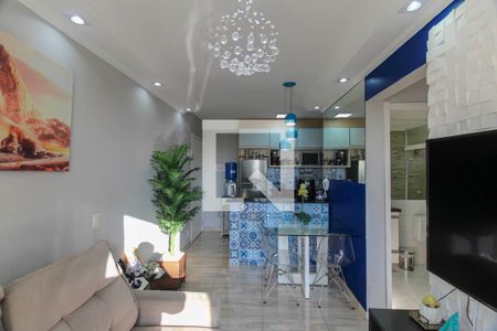 Sala de apartamento para alugar com 2 quartos, 46m² em Parque São Lourenço, São Paulo