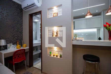 Studio para alugar com 35m², 1 quarto e sem vagaSuíte
