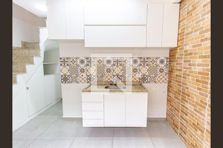 Sala/Cozinha de casa para alugar com 1 quarto, 39m² em Belenzinho, São Paulo