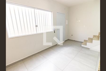 Sala/Cozinha de casa para alugar com 1 quarto, 39m² em Belenzinho, São Paulo
