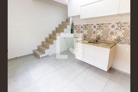 Sala/Cozinha de casa para alugar com 1 quarto, 39m² em Belenzinho, São Paulo
