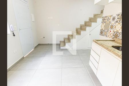 Sala/Cozinha de casa para alugar com 1 quarto, 39m² em Belenzinho, São Paulo